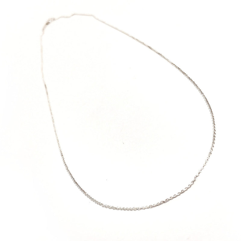 TIFFANY&Co. Necklace Chain Silver925 Silver Women Used