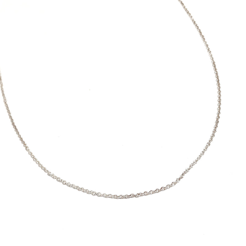 TIFFANY&Co. Necklace Chain Silver925 Silver Women Used