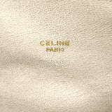 CELINE business bag vintage leather beige unisex Used