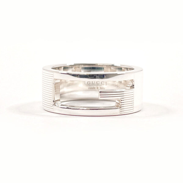 GUCCI Ring Branded Cutout G Silver925 #US 5 1/4 Silver Women Second hand