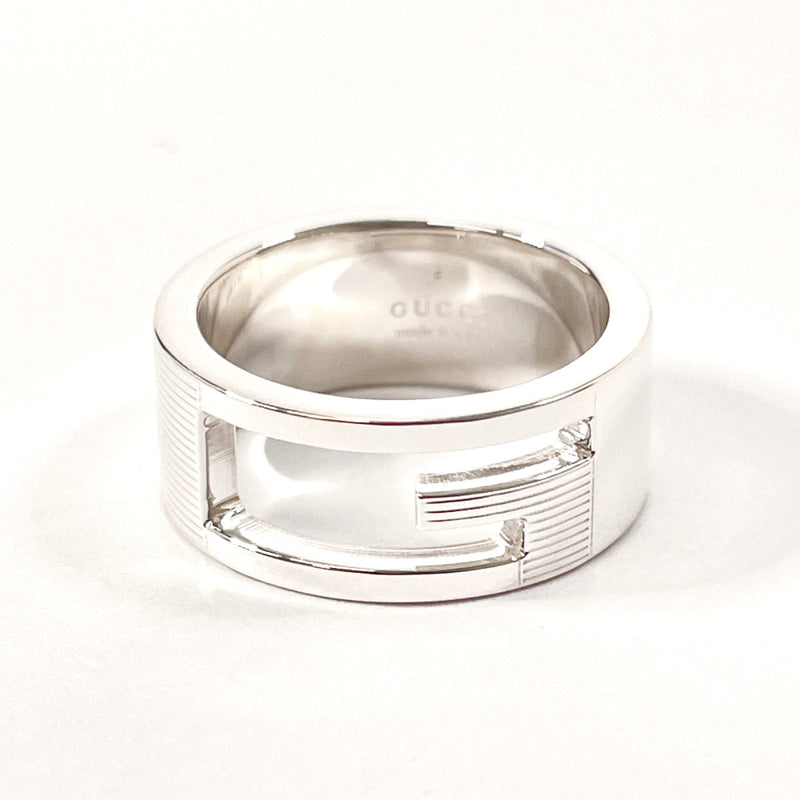 GUCCI Ring Branded Cutout G Silver925 #10(JP Size) Silver mens Used