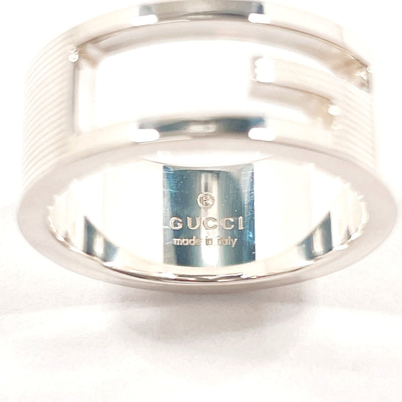 GUCCI Ring Branded Cutout G Silver925 #US 5 1/4 Silver Women Second hand