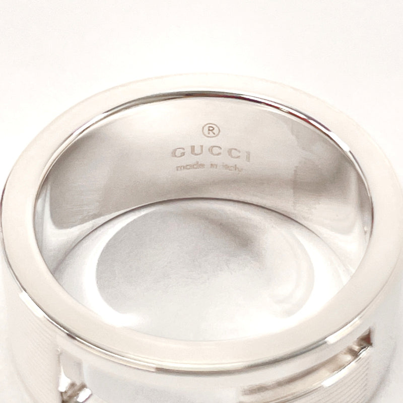 GUCCI Ring Branded Cutout G Silver925 #10(JP Size) Silver mens Used