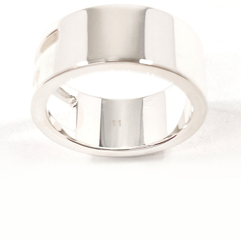 GUCCI Ring Branded Cutout G Silver925 #US 5 1/4 Silver Women Second hand