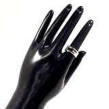 GUCCI Ring Branded Cutout G Silver925 #US 5 1/4 Silver Women Second hand