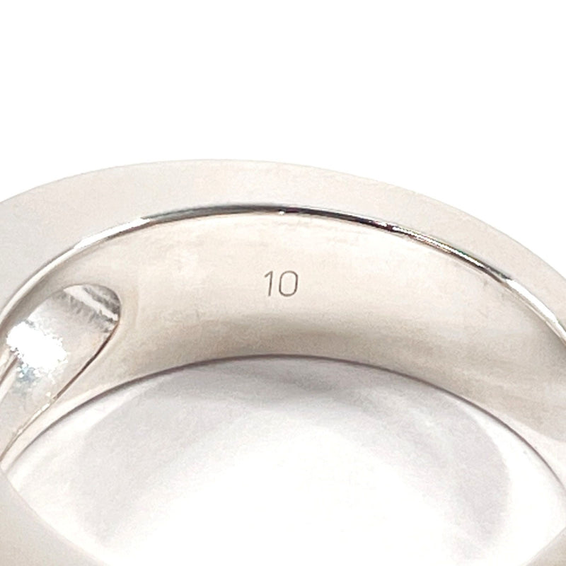 GUCCI Ring Double G logo Silver925 #US 4 3/4 Silver unisex Second hand