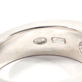 GUCCI Ring Double G logo Silver925 #US 4 3/4 Silver unisex Second hand