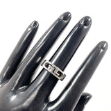 GUCCI Ring Double G logo Silver925 #US 4 3/4 Silver unisex Second hand
