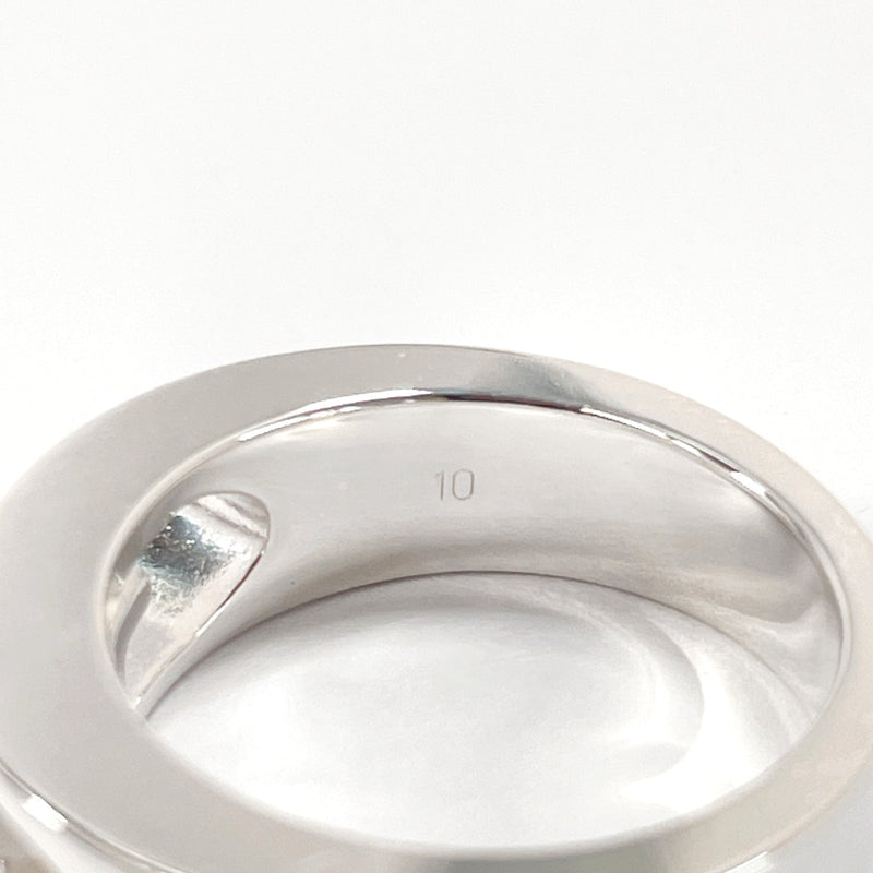 GUCCI Ring GG logo Silver925 #US 4 3/4 Silver unisex Second hand
