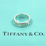 TIFFANY&Co. Ring Atlas Silver925 #9.5(JP Size) Silver Women Used