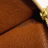 LOUIS VUITTON purse M61725 Pochette Porto Monnet Credit Monogram canvas Brown Women Used