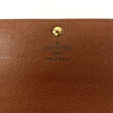 LOUIS VUITTON purse M61725 Pochette Porto Monnet Credit Monogram canvas Brown Women Used