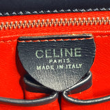 CELINE Shoulder Bag ChainShoulder leather Red Red Women Used