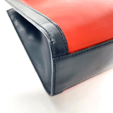 CELINE Shoulder Bag ChainShoulder leather Red Red Women Used