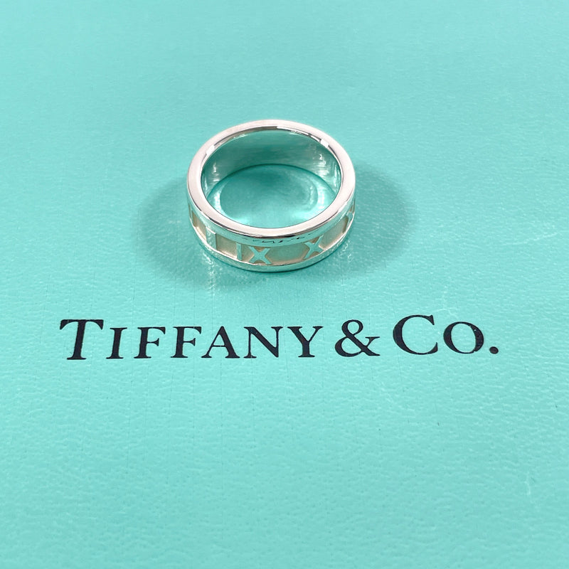 TIFFANY&Co. Ring Atlas Silver925 #9(JP Size) Silver Women Used