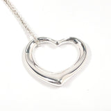 TIFFANY&Co. Necklace Open heart Elsa Peretti Sterling Silver Silver Women Used