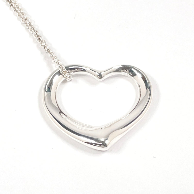 TIFFANY&Co. Necklace Open heart Elsa Peretti Sterling Silver Silver Women Used