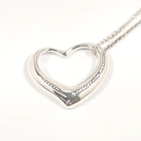 TIFFANY&Co. Necklace Open heart Elsa Peretti Sterling Silver Silver Women Used