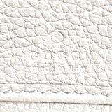 GUCCI purse 658691 Zip Around logo leather beige unisex Used