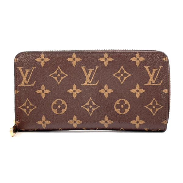 LOUIS VUITTON purse M41896 Zippy wallet Monogram canvas Brown Brown Women Used