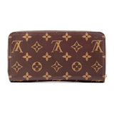 LOUIS VUITTON purse M41896 Zippy wallet Monogram canvas Brown Brown Women Used