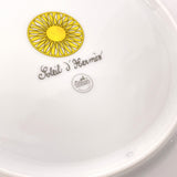 HERMES Tableware P046107P Soleil d'Hermes Dessert plate Porcelain yellow yellow unisex New