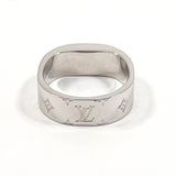 LOUIS VUITTON Ring M00216 Nanogram metal #10.5(JP Size) Silver Silver Women Used