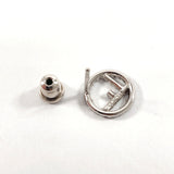 FENDI earring 8AG738 F is Fendi earring metal/Rhinestone Silver Women New