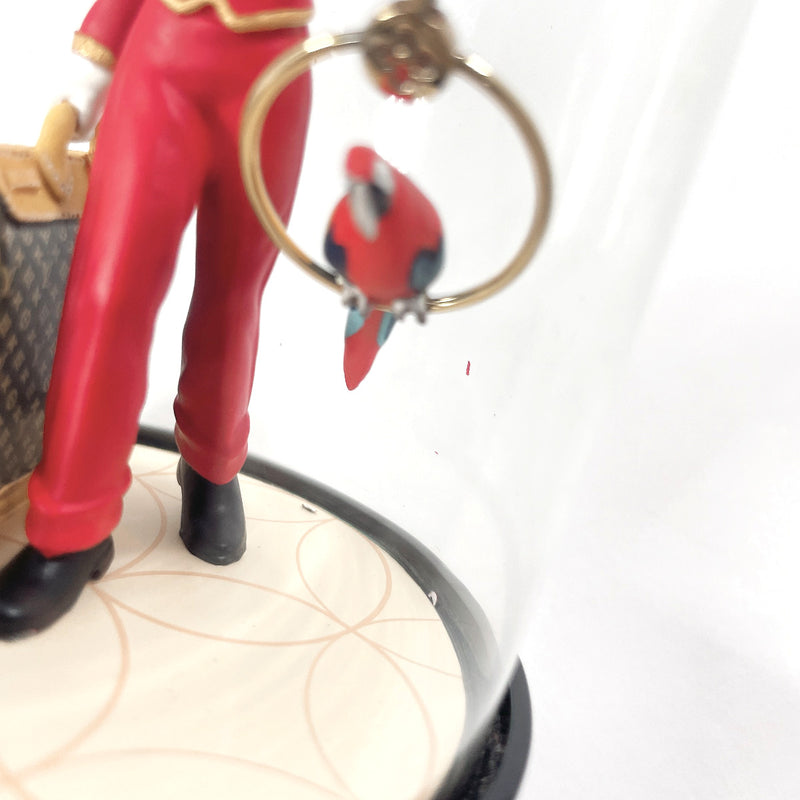 LOUIS VUITTON object M99551 Page Boy Dome 2012 VIP customer limited novelty Glass Red unisex Second hand