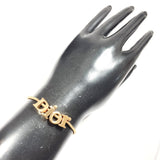 Dior bracelet logo vintage metal gold Women Used