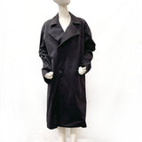 PRADA trench coat Double breasted polyester/Nylon Black mens Used