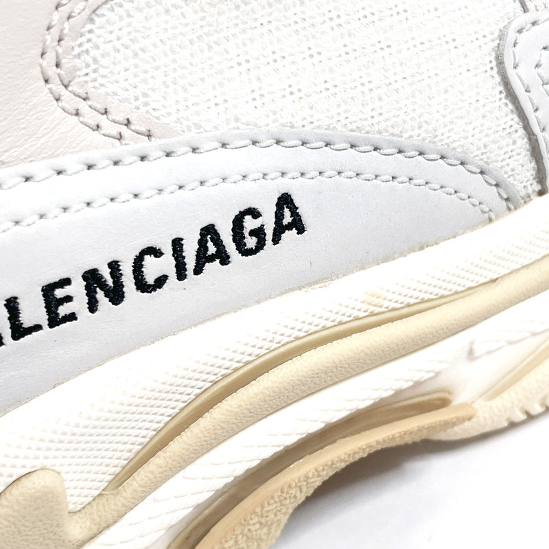 BALENCIAGA sneakers 524036 Triple S Nylon white Women Used