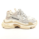 BALENCIAGA sneakers 524036 Triple S Nylon white Women Used