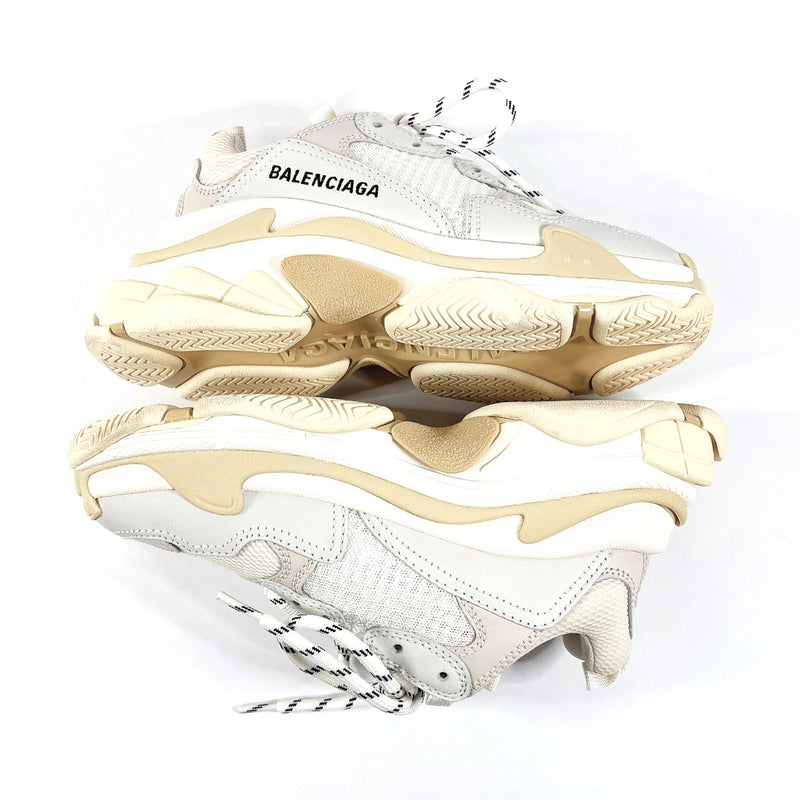 BALENCIAGA sneakers 524036 Triple S Nylon white Women Used