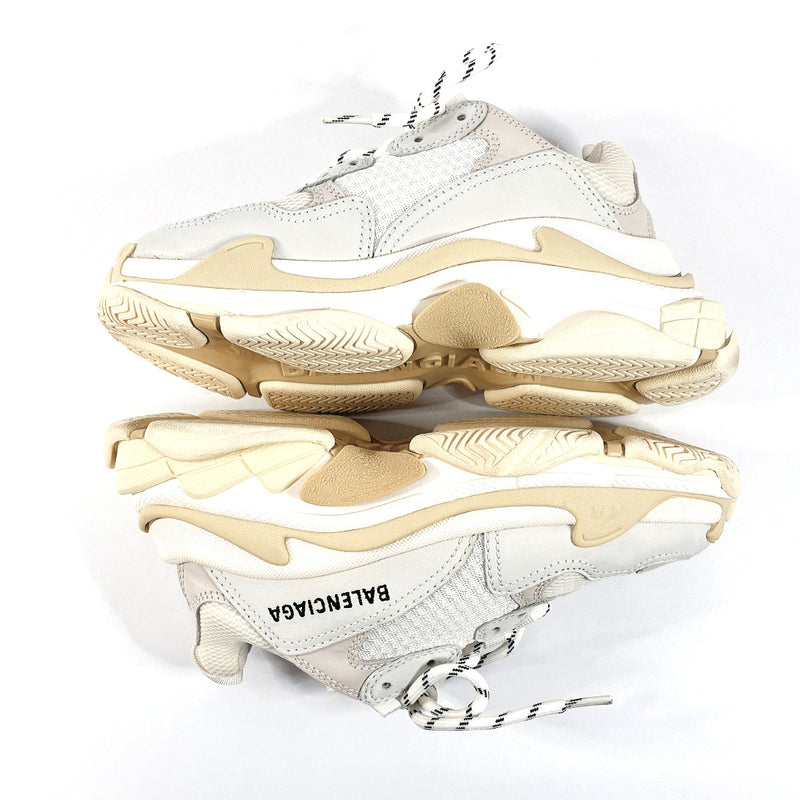 BALENCIAGA sneakers 524036 Triple S Nylon white Women Used