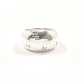 CHANEL Ring logo Silver925 #15(JP Size) Silver Women Used