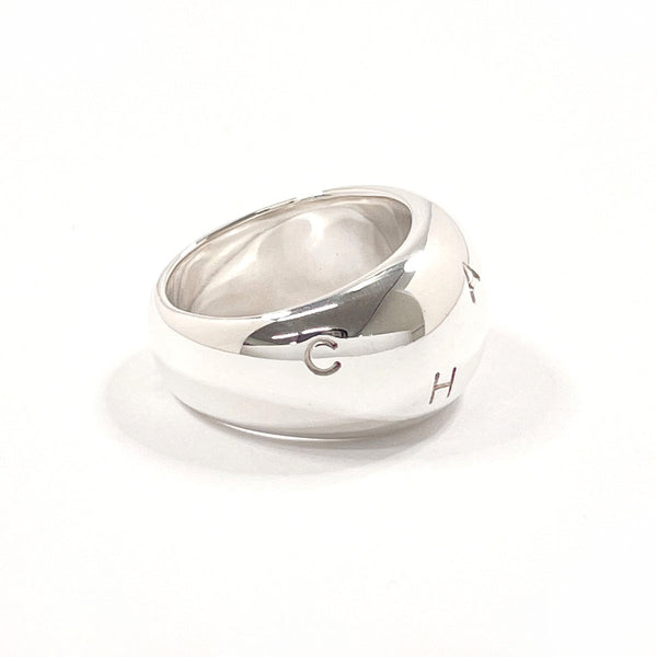 CHANEL Ring logo Silver925 #15(JP Size) Silver Women Used