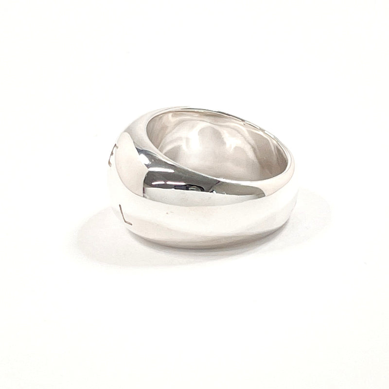 CHANEL Ring logo Silver925 #15(JP Size) Silver Women Used