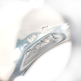 CHANEL Ring logo Silver925 #15(JP Size) Silver Women Used