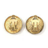 CHANEL Earring COCO Mark vintage metal gold 93 A Women Used