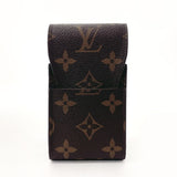 LOUIS VUITTON Other accessories M63024 Cigarette case Etui cigarette Monogram canvas Brown unisex Used