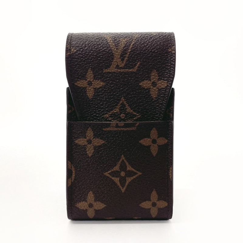 LOUIS VUITTON Other accessories M63024 Cigarette case Etui cigarette Monogram canvas Brown unisex Second hand