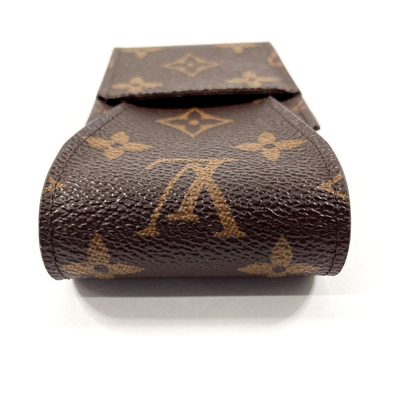 LOUIS VUITTON Other accessories M63024 Cigarette case Etui cigarette Monogram canvas Brown unisex Second hand