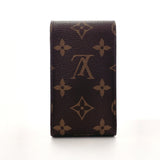 LOUIS VUITTON Other accessories M63024 Cigarette case Etui cigarette Monogram canvas Brown unisex Second hand