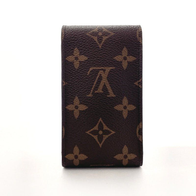 LOUIS VUITTON Other accessories M63024 Cigarette case Etui cigarette Monogram canvas Brown unisex Second hand