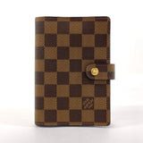 LOUIS VUITTON Notebook cover R20700 Agenda PM Damier Brown unisex Used