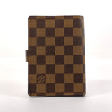 LOUIS VUITTON Notebook cover R20700 Agenda PM Damier Brown unisex Second hand