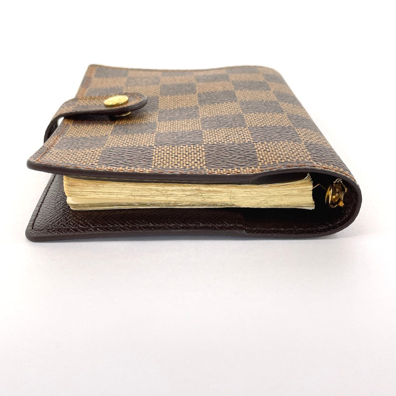 LOUIS VUITTON Notebook cover R20700 Agenda PM Damier Brown unisex Used