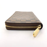 LOUIS VUITTON purse N60003 Zippy Organizer Damier Brown unisex Used