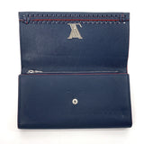 LOUIS VUITTON purse M64335 Portefeuille Rock Me II leather Navy Women Used